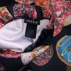 4x torrid spandex donut leggings